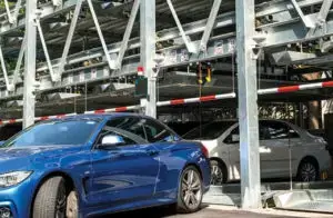 מכפיל חניה, חניה רובוטית, מתקני חניה לביניינים