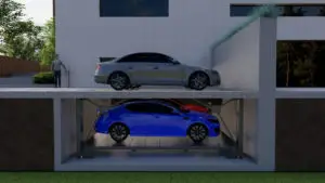 מתקני חניה טמונים, מתקני חניה נסתרים