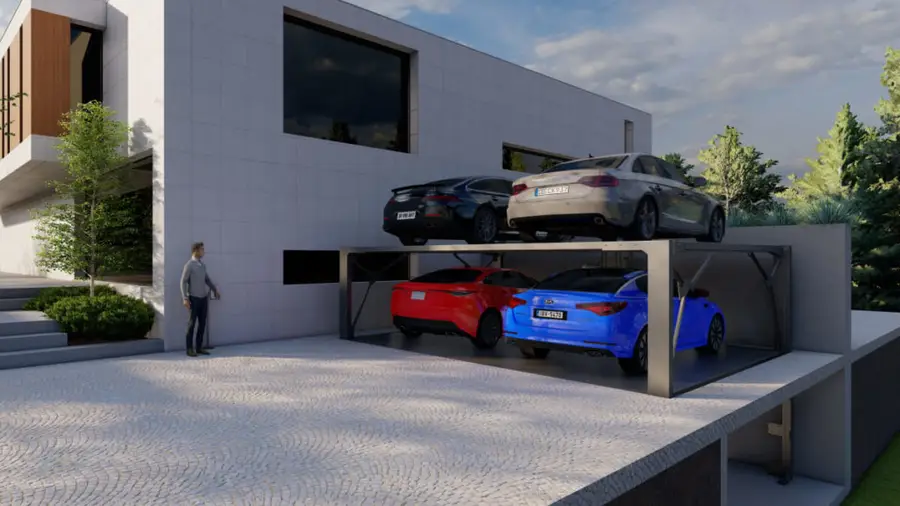 מכפיל חניה, חניה רובוטית