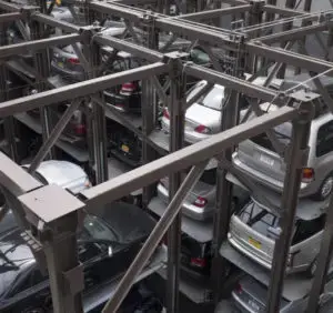 מכפיל חניה, חניה רובוטית, מתקני חניה לביניינים